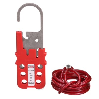 Cadenas De Consignation Câble Lockout Lock ES-SMCL-MB – Hausse Isolée – Sécurité électrique