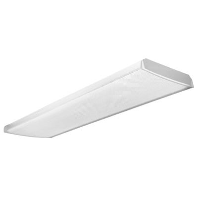 LB 4 32 MVOLT 1/4 GEB10IS 4 ft. 4-Light Gloss White Fluorescent Wrap