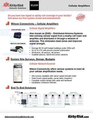 KRDS - Cellular DAS Wilson - Battle Card